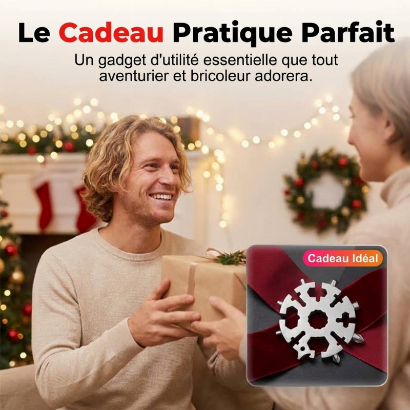 Outil multi-fonctions flocon de neige 20-en-1