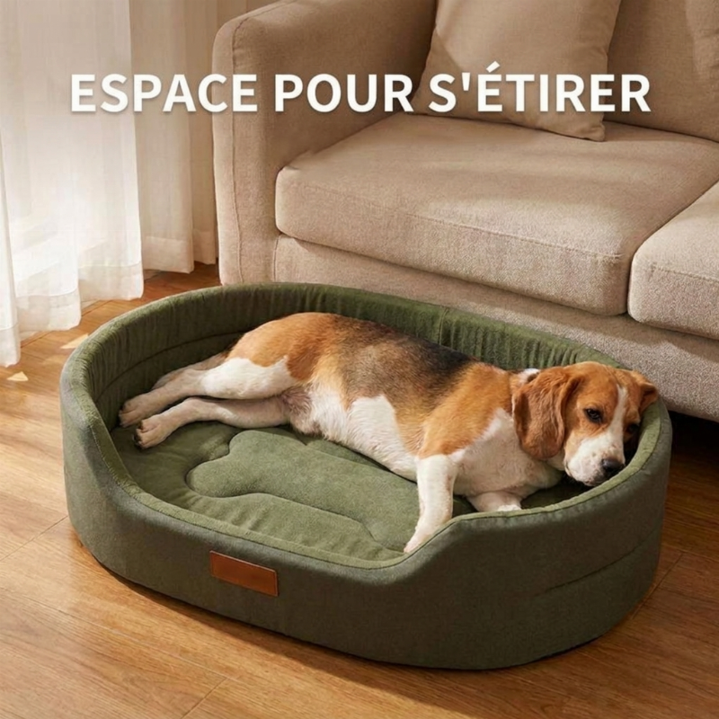 Coussin pour animaux réversible et confortable, adapté à toutes les saisons