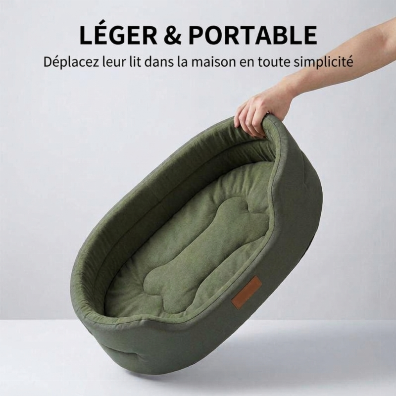 Coussin pour animaux réversible et confortable, adapté à toutes les saisons