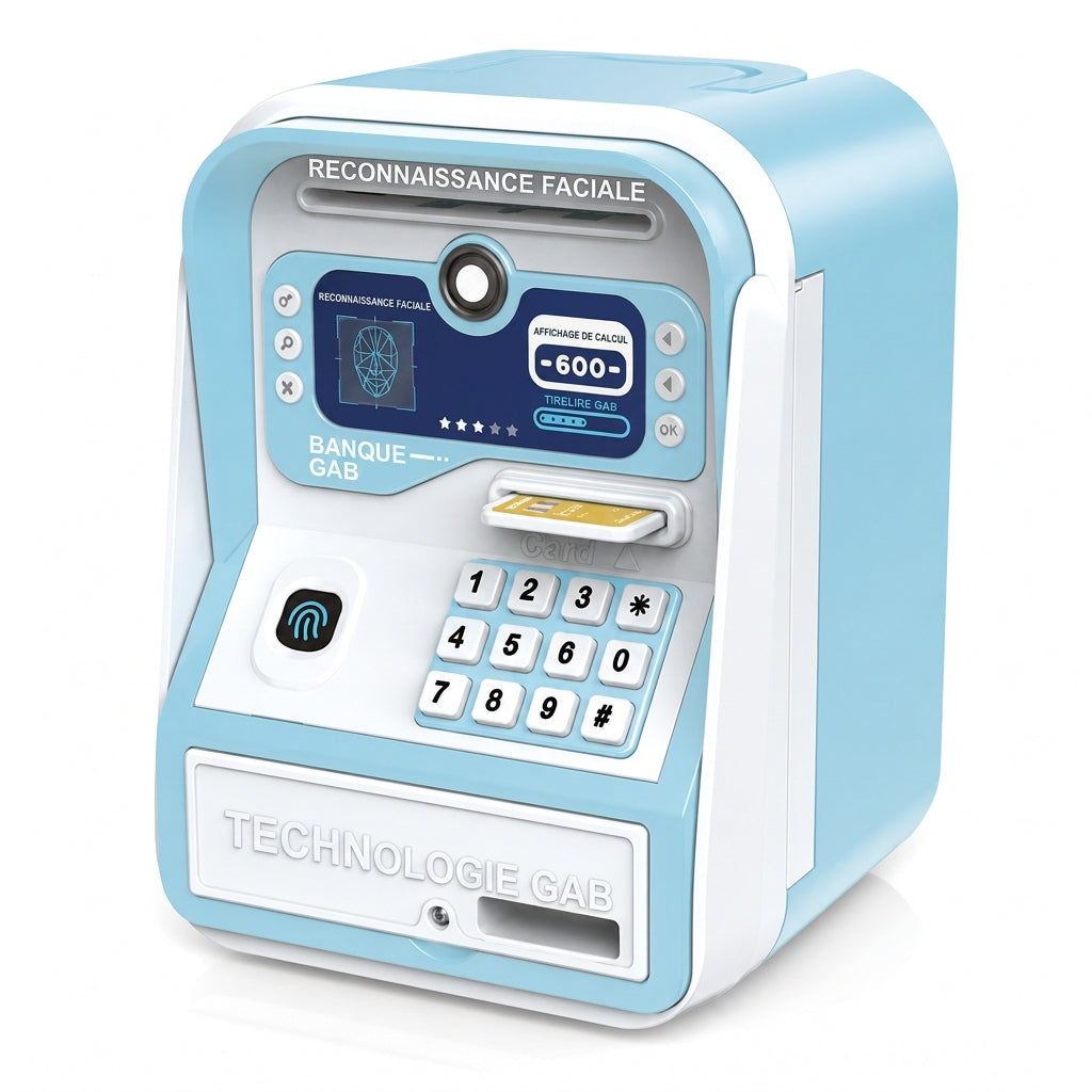 📢📢 -50% !! ⏰✨ Tiroir-caisse électronique pour enfants, tirelire intelligente jouet
