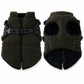 Manteau pour chien d'hiver chaud avec bandes réfléchissantes et harnais, adapté aux chiens de petite et moyenne taille