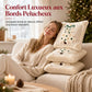⏳🔥OFFRE LIMITÉE : -50% ! ⏰Housse de coussin décorative sapin de Noël brodé avec nœud (45x45cm) | Pour canapé de salon🎄🧸