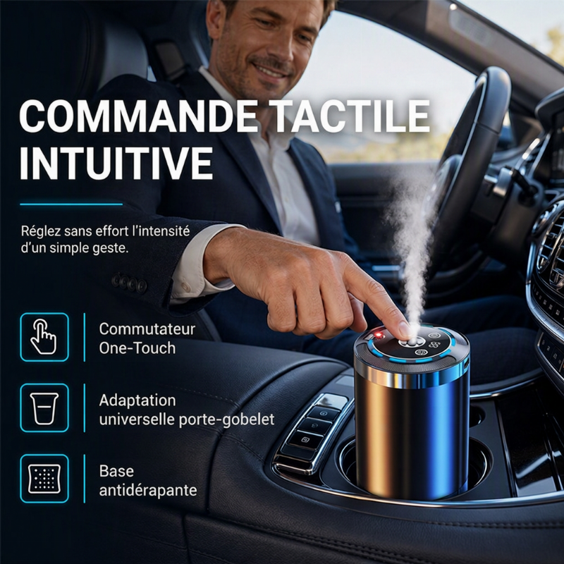 Diffuseur d'aromathérapie intelligent pour voiture