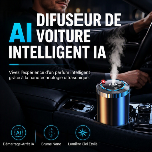 Diffuseur d'aromathérapie intelligent pour voiture