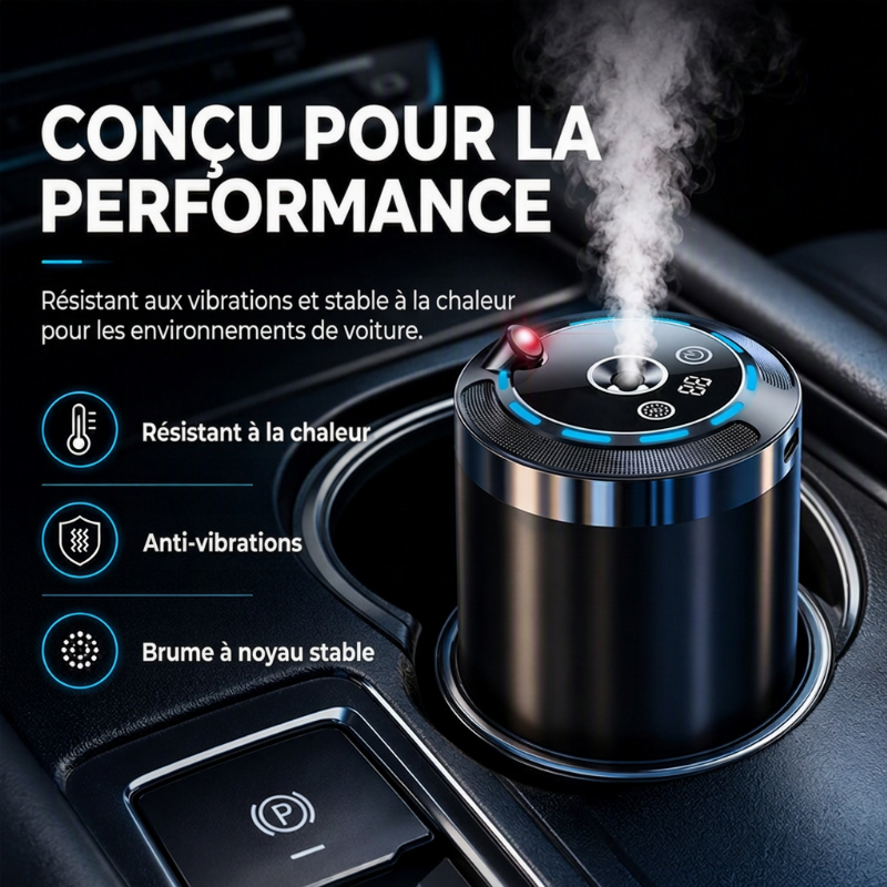 Diffuseur d'aromathérapie intelligent pour voiture