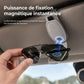 Support double clip pour lunettes de voiture, fixation pour lunettes et clip pour cartes et tickets