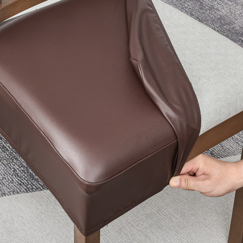 Housse de siège en cuir artificiel imperméable