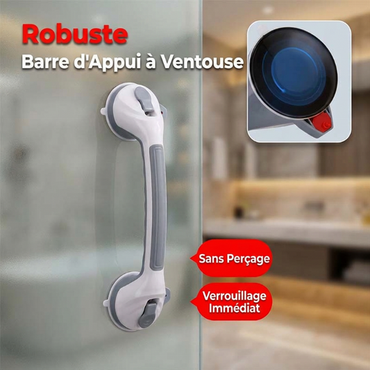 Barre d'appui à ventouse sans perçage