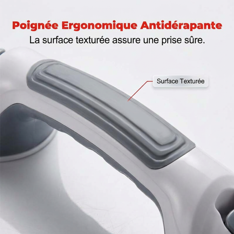 Barre d'appui à ventouse sans perçage