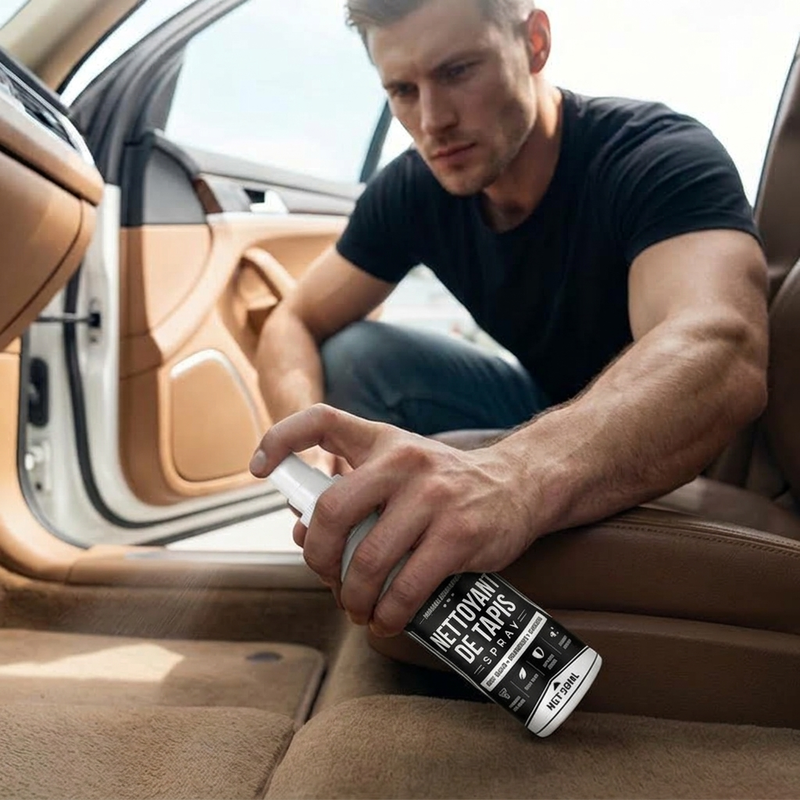 Spray nettoyant pour tapis à nettoyage en profondeur