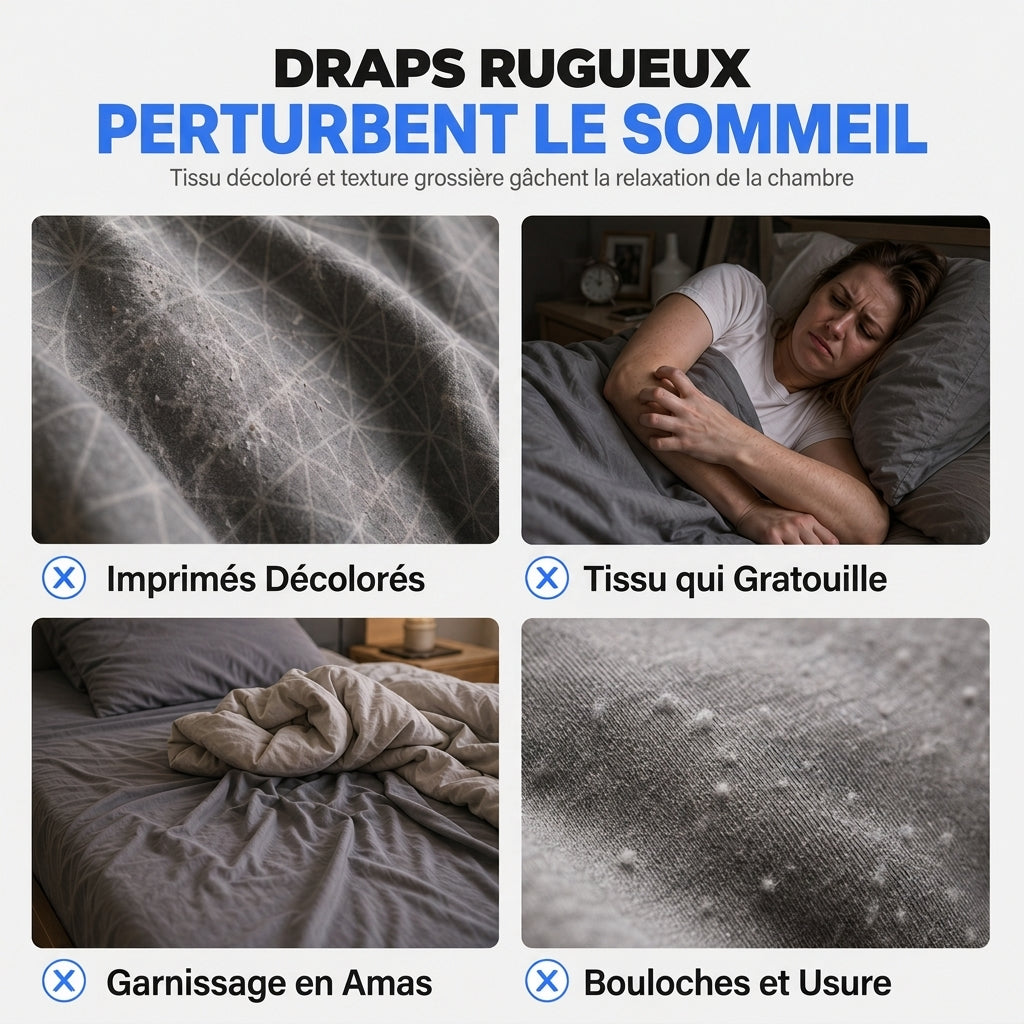 Parure de lit en polyester avec housse de couette et taies d'oreiller, impression numérique de motifs géométriques, de dessins animés et d'anime