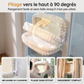 Hamac de fenêtre pliable pour chat avec ventouses