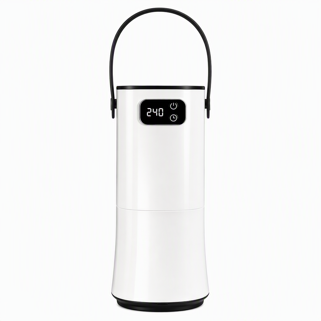 ☀️ Portable Foldable Clothes Dryer Small Household Clothes Drying Machine with 240 Minute Timer and Large Clothes Bag for Travel and Dormitory