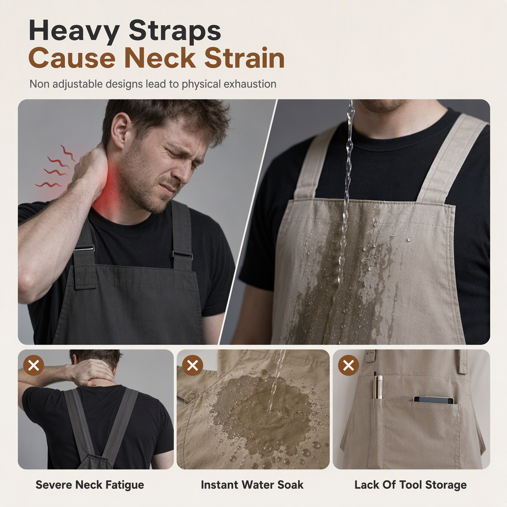 🧑🍳☕ PROMO FLASH : 50% DE RÉDUCTION ! Tablier-Gilet Ergonomique Imperméable & Anti-Graisse – Épaules Déchargeables, Poches Multiples & Sangles Réglables for un Confort Total Sans Pression sur le Cou ✨