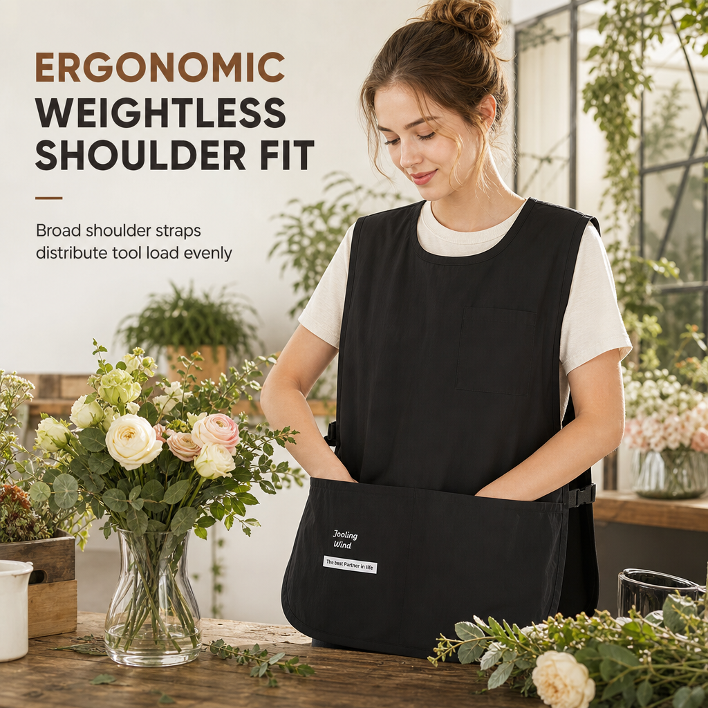 🧑🍳☕ PROMO FLASH : 50% DE RÉDUCTION ! Tablier-Gilet Ergonomique Imperméable & Anti-Graisse – Épaules Déchargeables, Poches Multiples & Sangles Réglables for un Confort Total Sans Pression sur le Cou ✨
