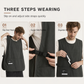 🧑🍳☕ PROMO FLASH : 50% DE RÉDUCTION ! Tablier-Gilet Ergonomique Imperméable & Anti-Graisse – Épaules Déchargeables, Poches Multiples & Sangles Réglables for un Confort Total Sans Pression sur le Cou ✨