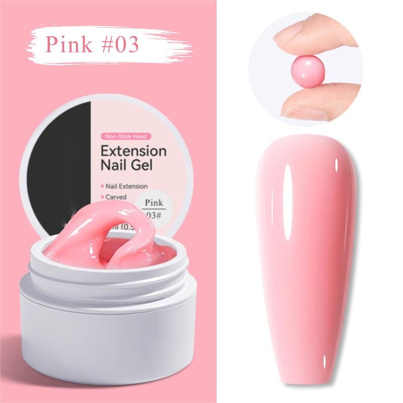 💅 Gel Solide pour Extension d'Ongles — Texture Non Collante, Longue Tenue 3+ Semaines & Sculpture Facile ✨
