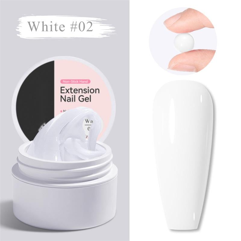💅 Gel Solide pour Extension d'Ongles — Texture Non Collante, Longue Tenue 3+ Semaines & Sculpture Facile ✨