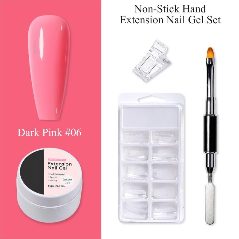 💅 Gel Solide pour Extension d'Ongles — Texture Non Collante, Longue Tenue 3+ Semaines & Sculpture Facile ✨
