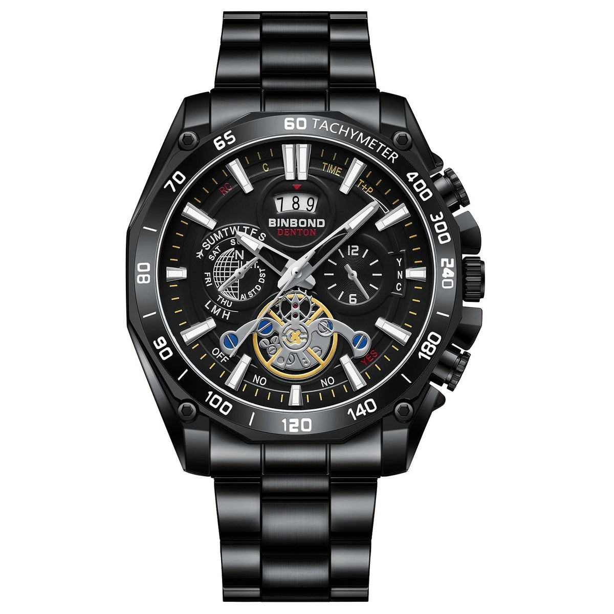 ⌚ PROMO FLASH : 50% DE RÉDUCTION ! Montre Homme en Acier Inoxydable – Mouvement Quartz de Haute Précision, Étanchéité 30M & Aiguilles Luminescentes for un Style Élégant du Bureau aux Sorties Décontractées ✨