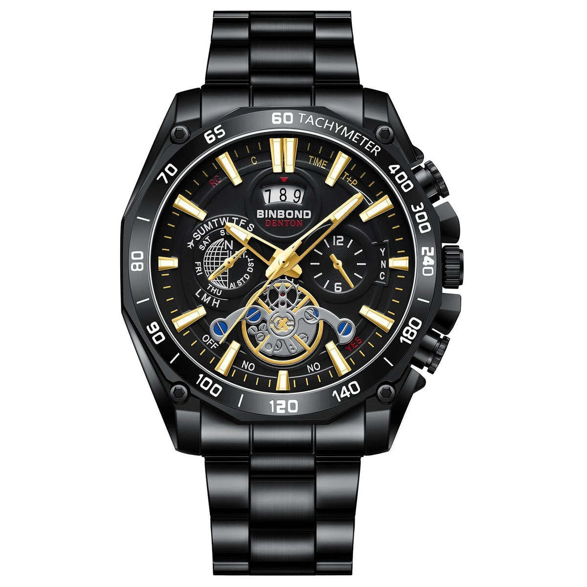⌚ PROMO FLASH : 50% DE RÉDUCTION ! Montre Homme en Acier Inoxydable – Mouvement Quartz de Haute Précision, Étanchéité 30M & Aiguilles Luminescentes for un Style Élégant du Bureau aux Sorties Décontractées ✨