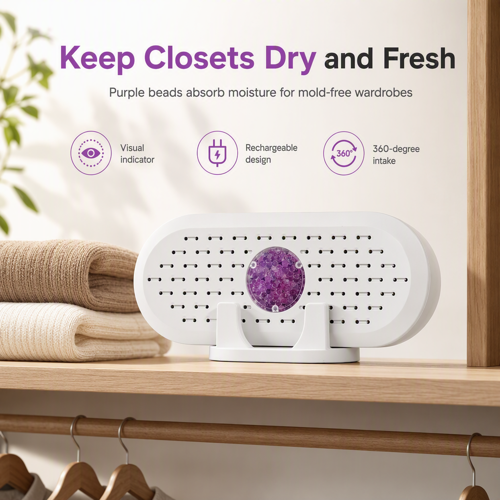 Mini déshumidificateur domestique réutilisable