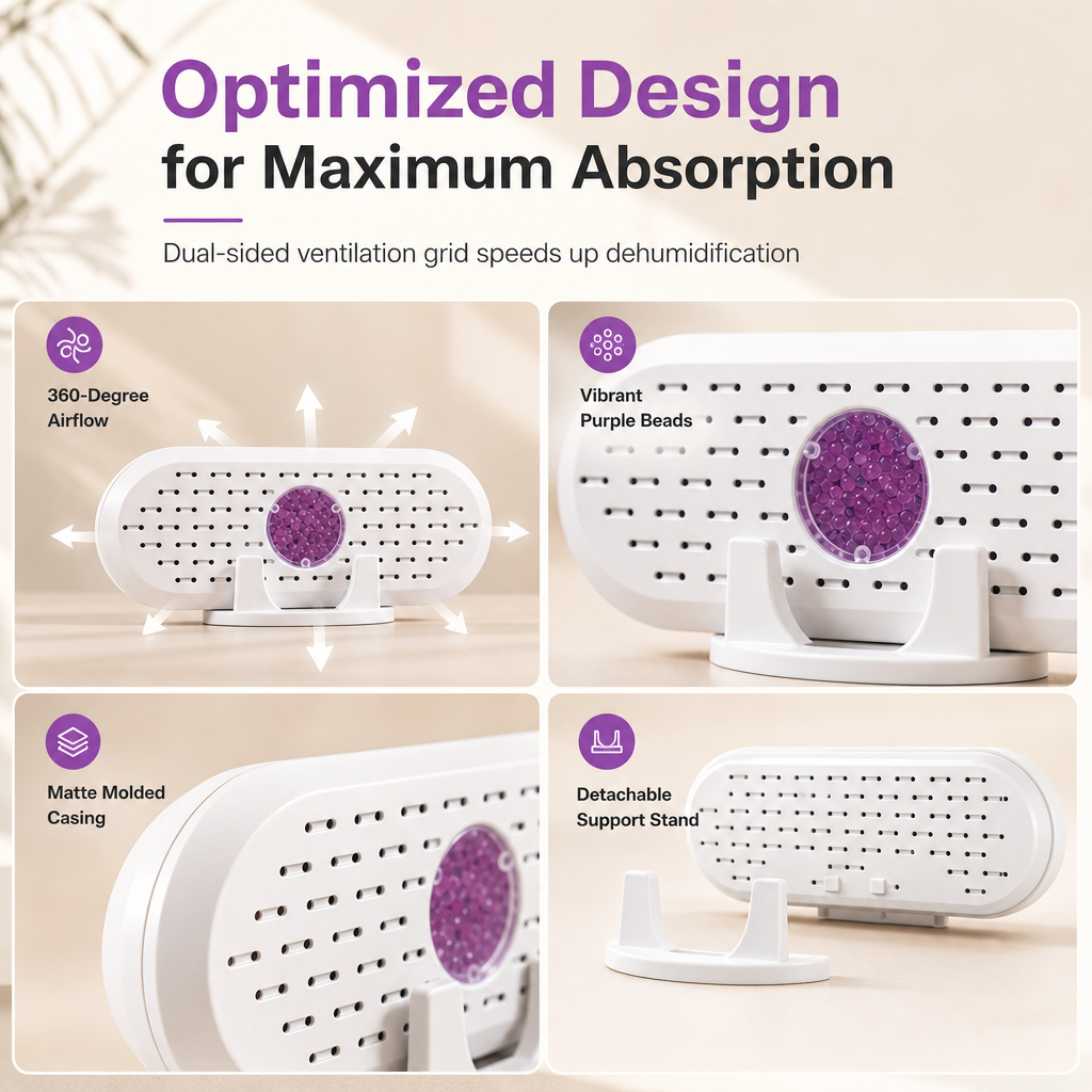 Mini déshumidificateur domestique réutilisable