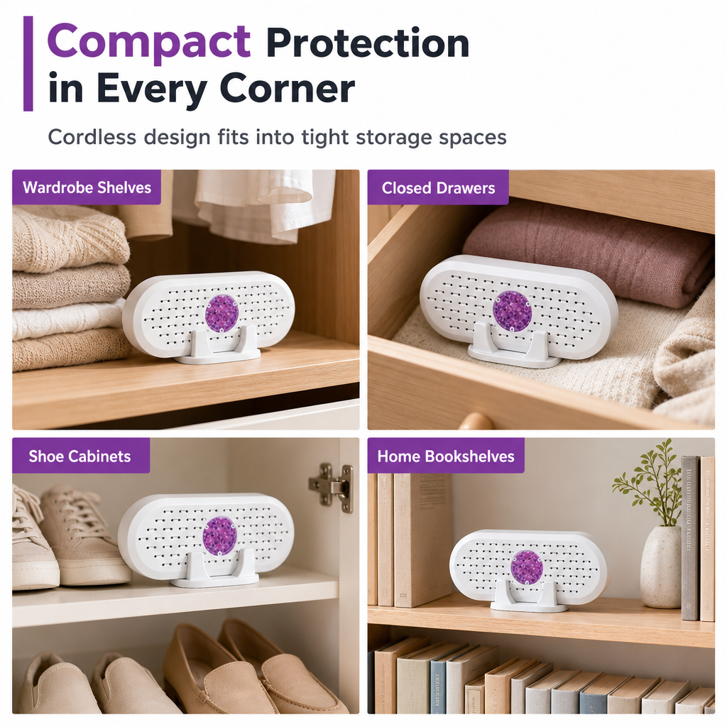 Mini déshumidificateur domestique réutilisable