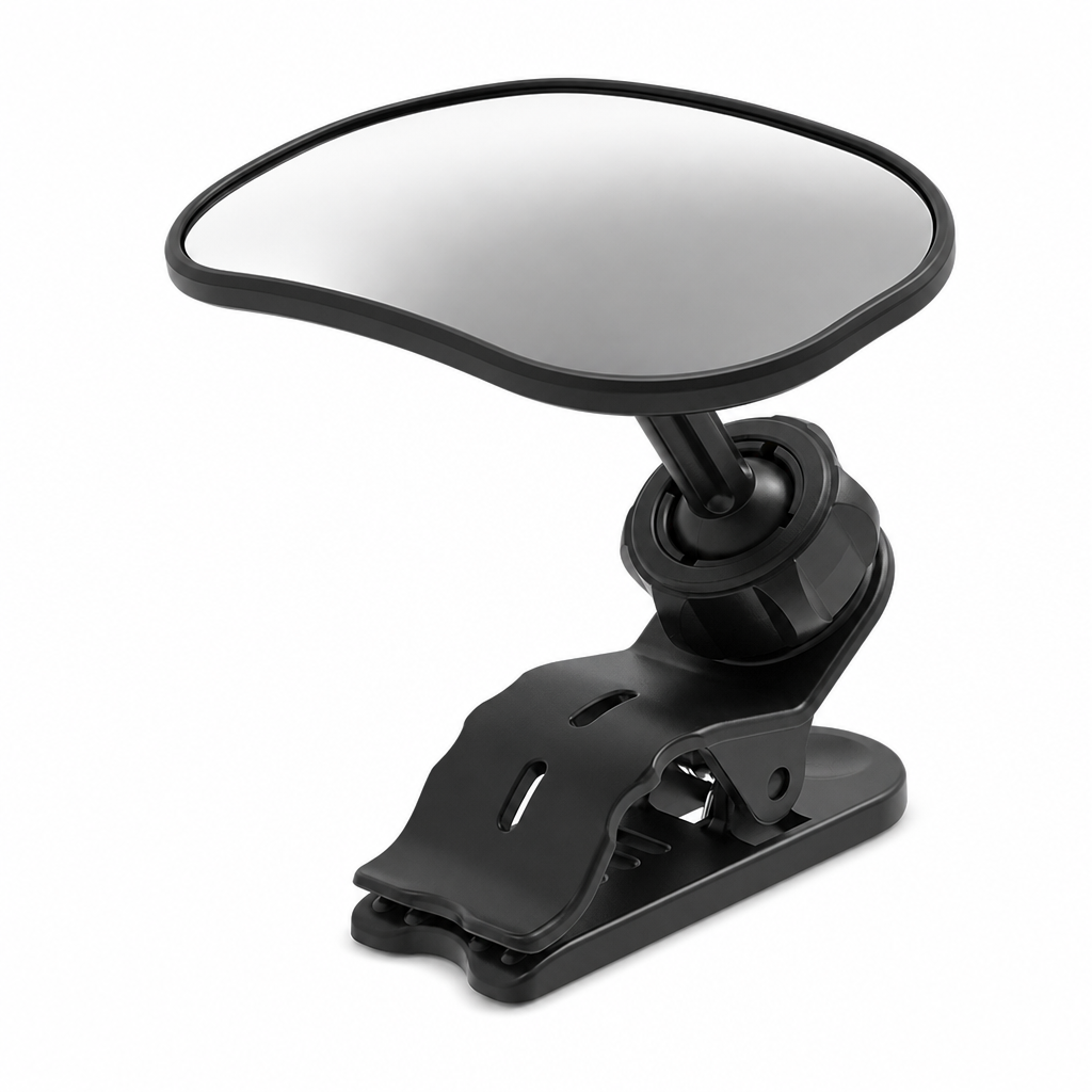 🚗 50% DE RÉDUCTION LIMITÉE DANS LE TEMPS! 👀 Miroir de rétroviseur à angle convexe large – 360° rotatif, incassable, double monture ✨
