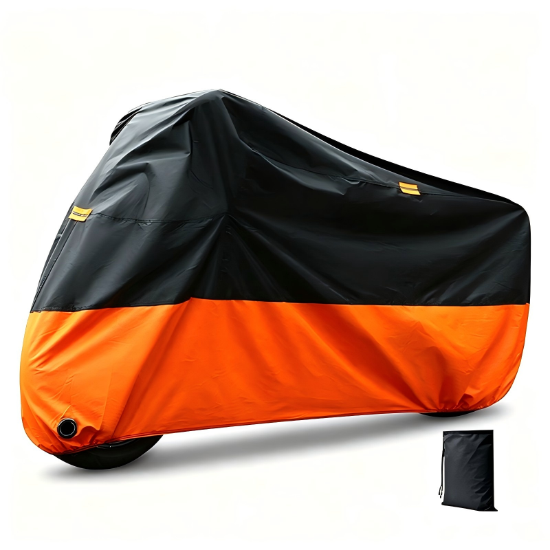 Housse de moto imperméable avec trous pour antivol