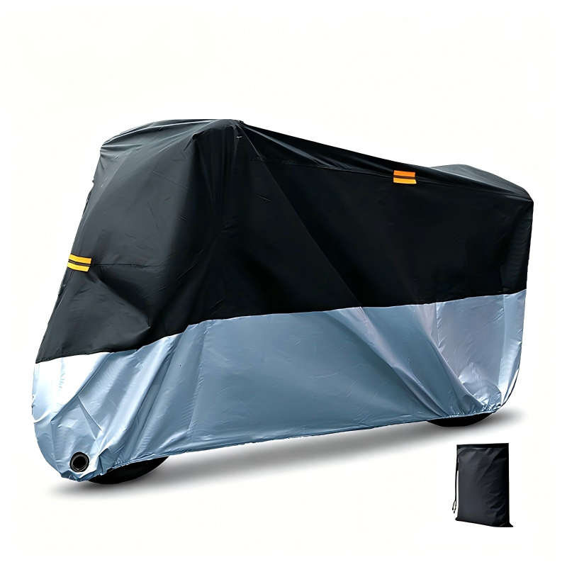 Housse de moto imperméable avec trous pour antivol