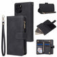 📱 -50% POUR UNE DURÉE LIMITÉE ! 🧟 Étui Portefeuille Magnétique en Cuir PU 2-en-1 – Détachable, Multi-Rangements, Support Intégré ✨