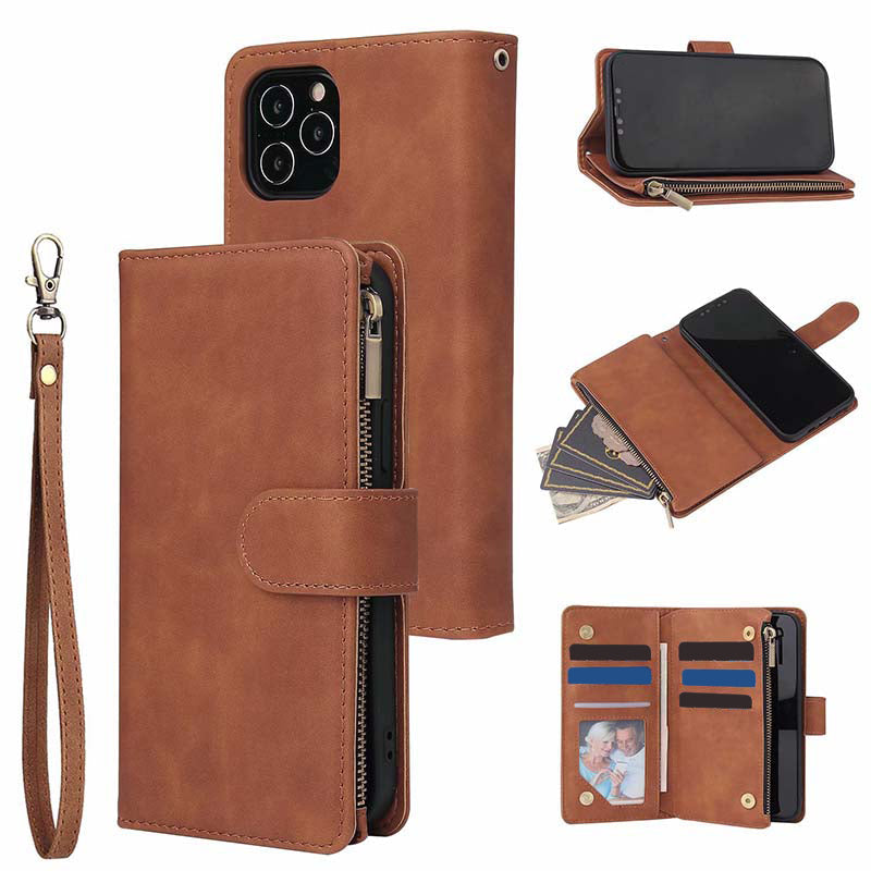 📱 -50% POUR UNE DURÉE LIMITÉE ! 🧟 Étui Portefeuille Magnétique en Cuir PU 2-en-1 – Détachable, Multi-Rangements, Support Intégré ✨