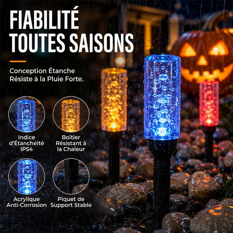 ⏳Offre spéciale à durée limitée☀️Lampe à piquet solaire pour allée🌿
