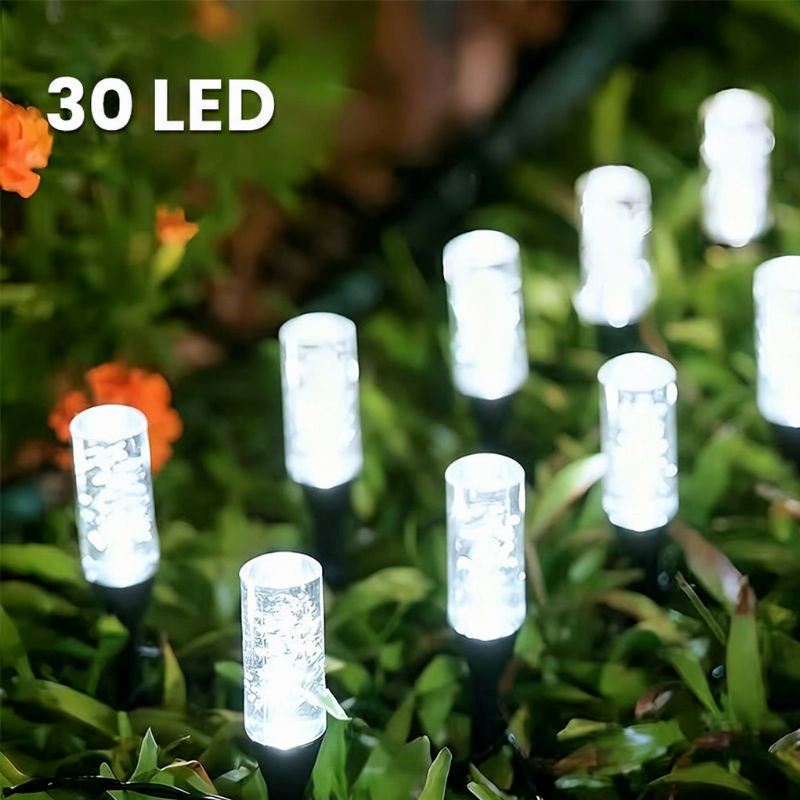 ⏳Offre spéciale à durée limitée☀️Lampe à piquet solaire pour allée🌿