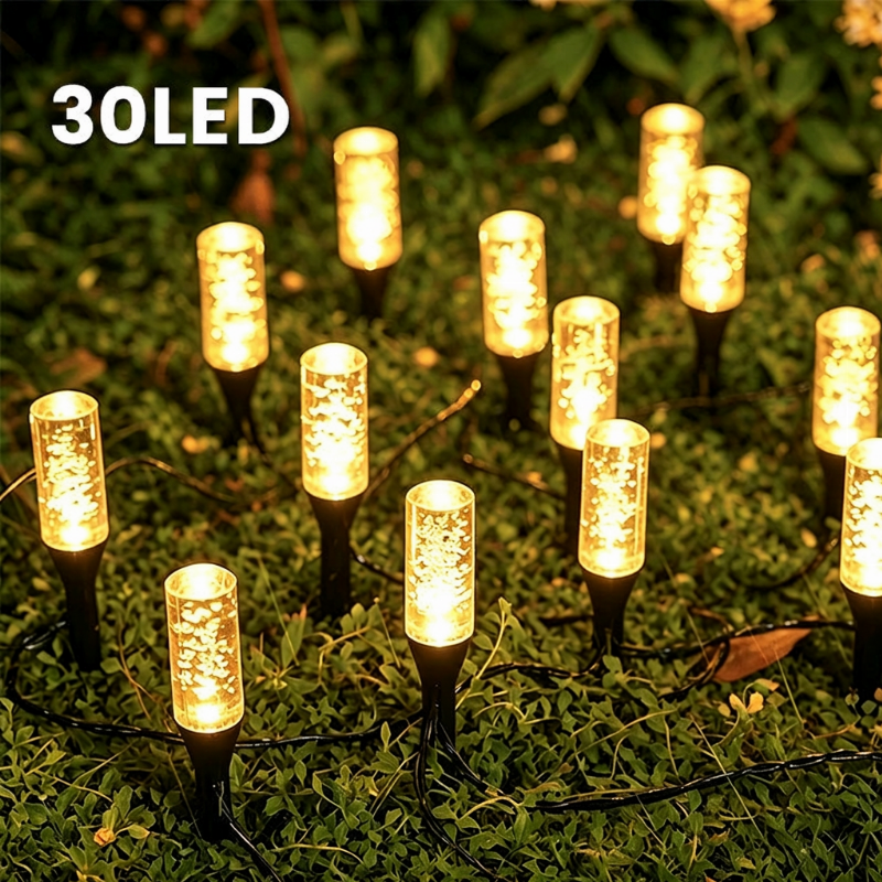 ⏳Offre spéciale à durée limitée☀️Lampe à piquet solaire pour allée🌿
