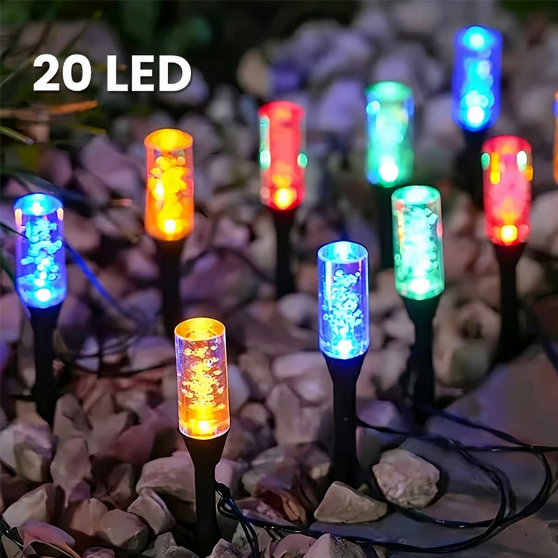 ⏳Offre spéciale à durée limitée☀️Lampe à piquet solaire pour allée🌿