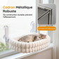 Hamac de fenêtre pliable pour chat avec ventouses