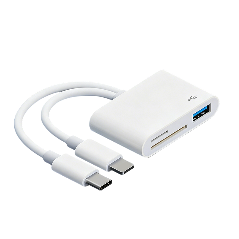 Lecteur de cartes mémoire multi-port 5-en-1
