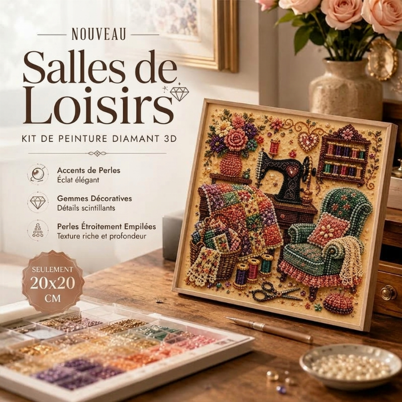 Kit de Diamond Art Creative Escape