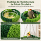 ⏰ Hamac d'hiver en coton forme nid d'oiseau – Offrez à votre perroquet, calopsitte ou perruche ondulée un espace douillet pour dormir et se balancer ✨