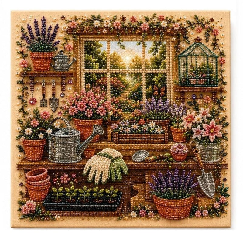Kit de Diamond Art Creative Escape