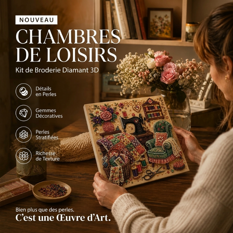 Kit de Diamond Art Creative Escape