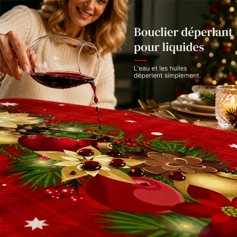 Nappe de fête imperméable