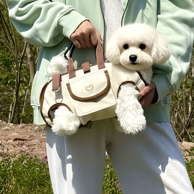 🐾 -50% ! 🎒 Sac de transport portable pour animaux – Design bandoulière et sac à dos respirant ✨