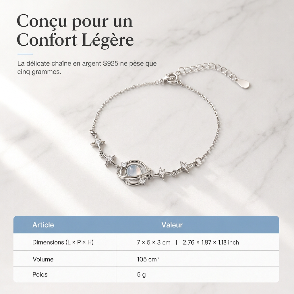⏳Offre limitée : -50%⏰Collier argent 925 planète et étoile — Un cadeau élégant de bijoux célestes pour vous et votre meilleur ami🪐✨