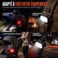 Lampe de vélo brillante, phare avant et feu arrière pour VTT, accessoires de cyclisme d'avertissement de sécurité pour la conduite de nuit