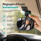 🚗 50% DE RÉDUCTION LIMITÉE DANS LE TEMPS! 👀 Miroir de rétroviseur à angle convexe large – 360° rotatif, incassable, double monture ✨