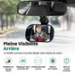 🚗 50% DE RÉDUCTION LIMITÉE DANS LE TEMPS! 👀 Miroir de rétroviseur à angle convexe large – 360° rotatif, incassable, double monture ✨