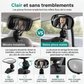 🚗 50% DE RÉDUCTION LIMITÉE DANS LE TEMPS! 👀 Miroir de rétroviseur à angle convexe large – 360° rotatif, incassable, double monture ✨
